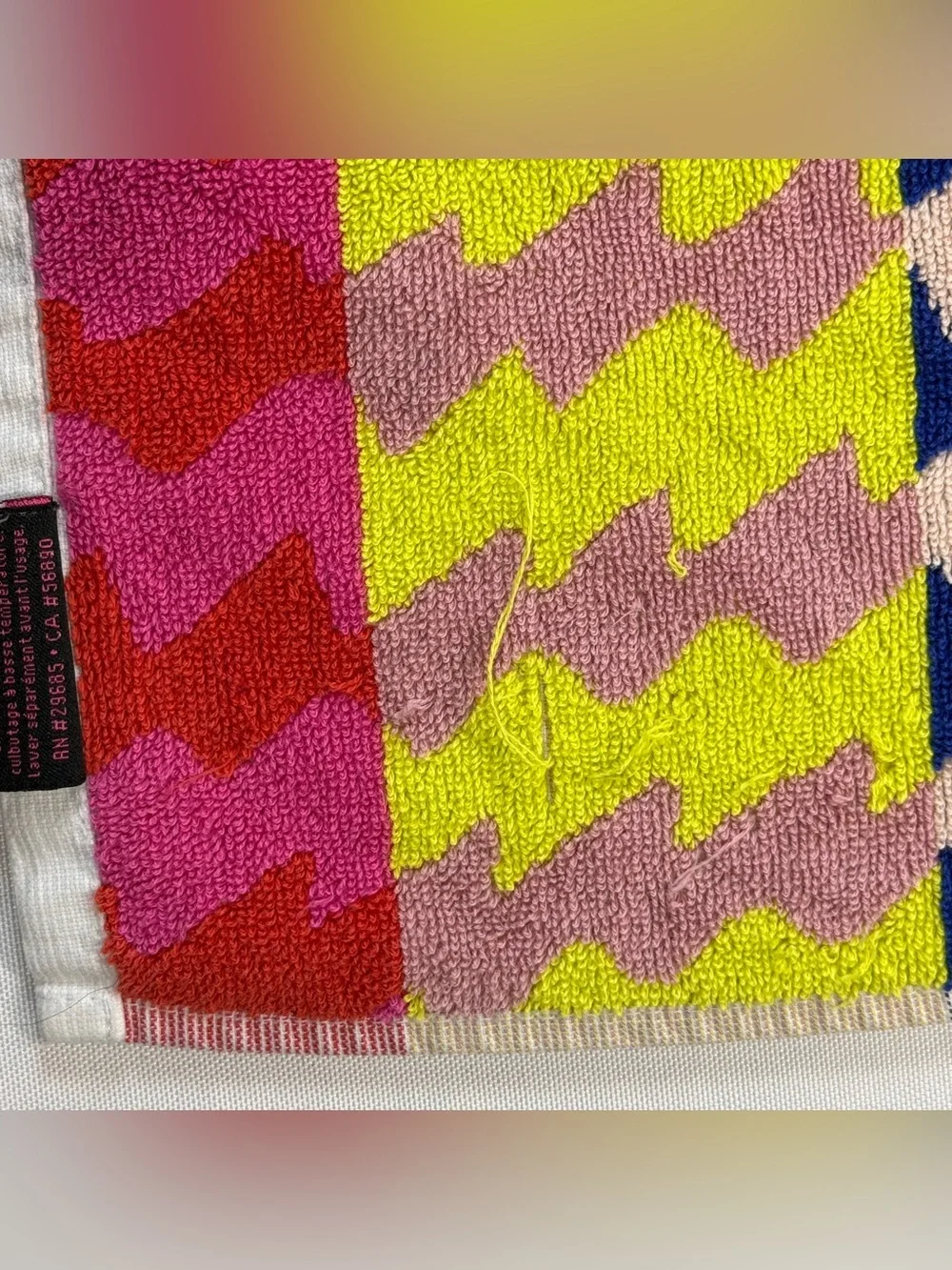 Mara Hoffman x Pendleton Oversized Beach Towel 37x68 Geometric 100% Cotton